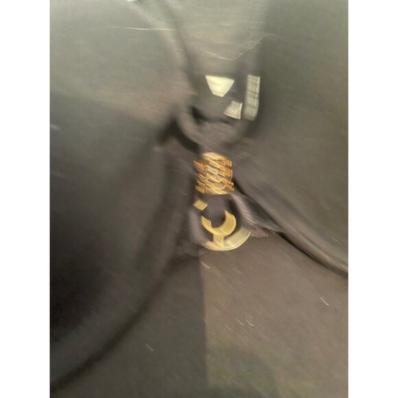 Black Felina Padded Underwired Adjust Bra with Gold Ornament Back Close Sz 34B - Picture 6 of 8